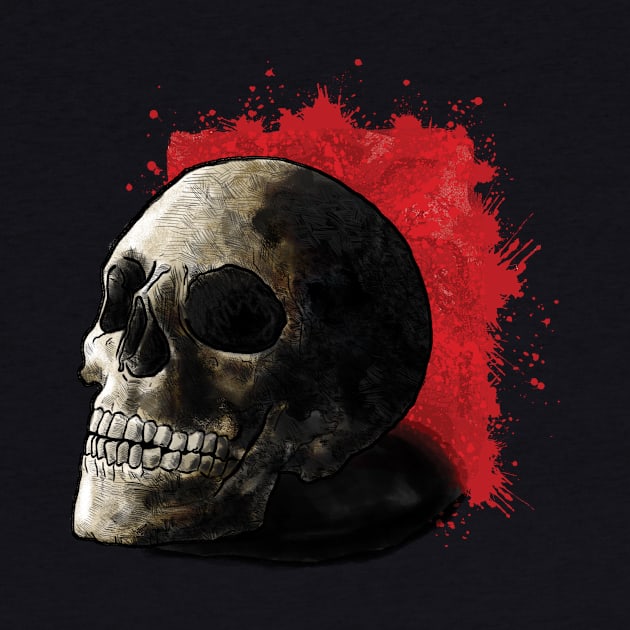 Skull Illustration by bovaart